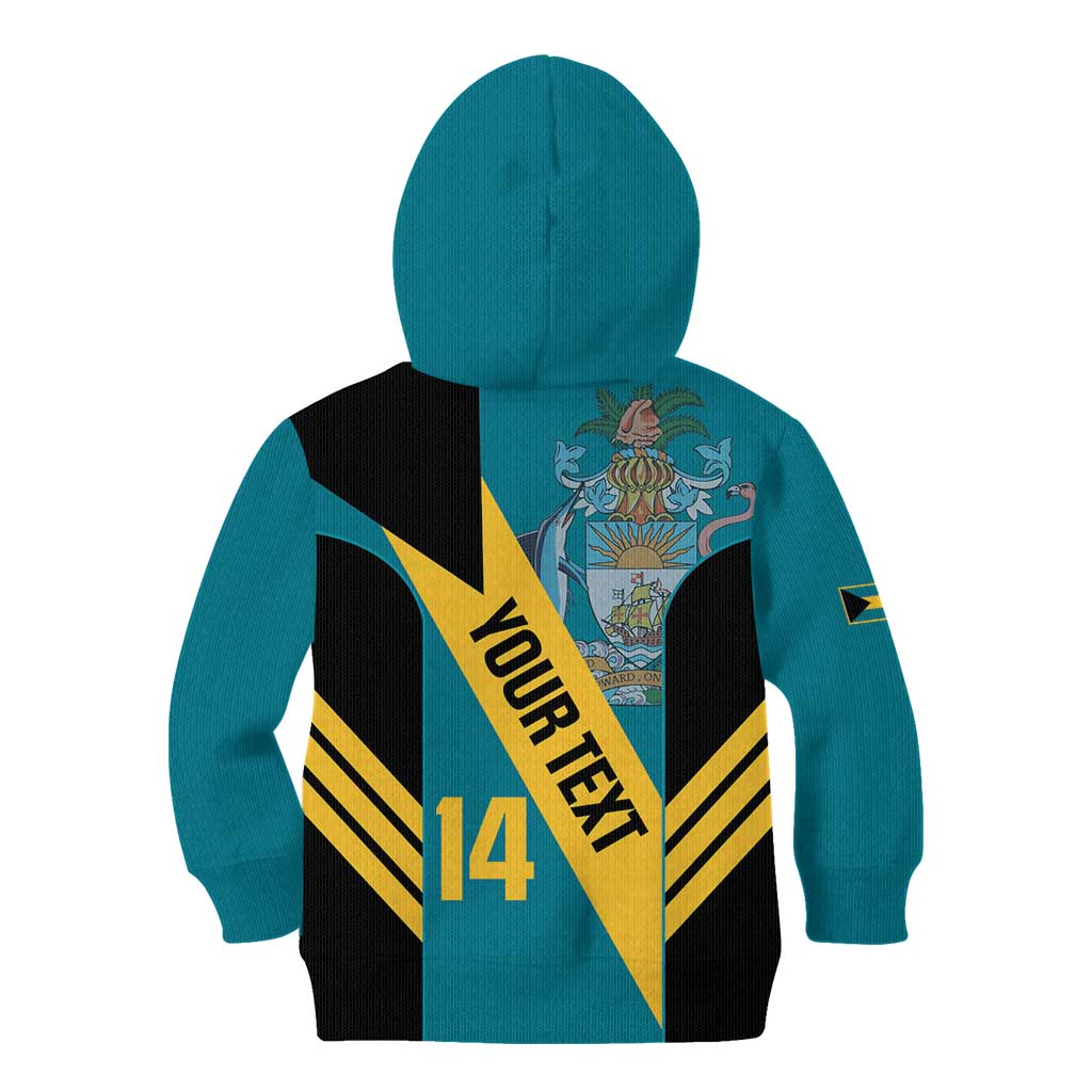 Custom Bahamas Football Kid Hoodie Go Bahamian Slayersz - Wonder Print Shop