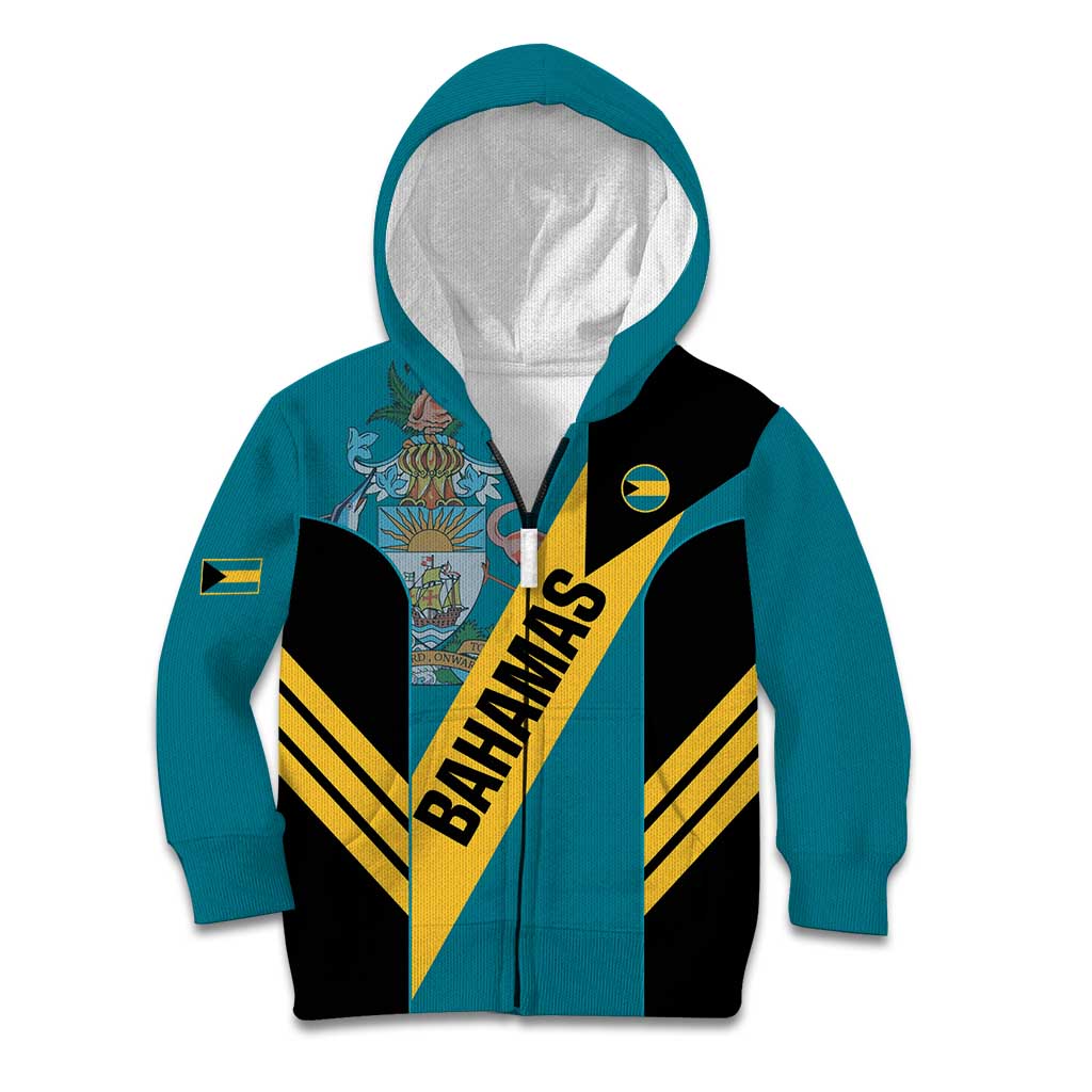 Custom Bahamas Football Kid Hoodie Go Bahamian Slayersz - Wonder Print Shop