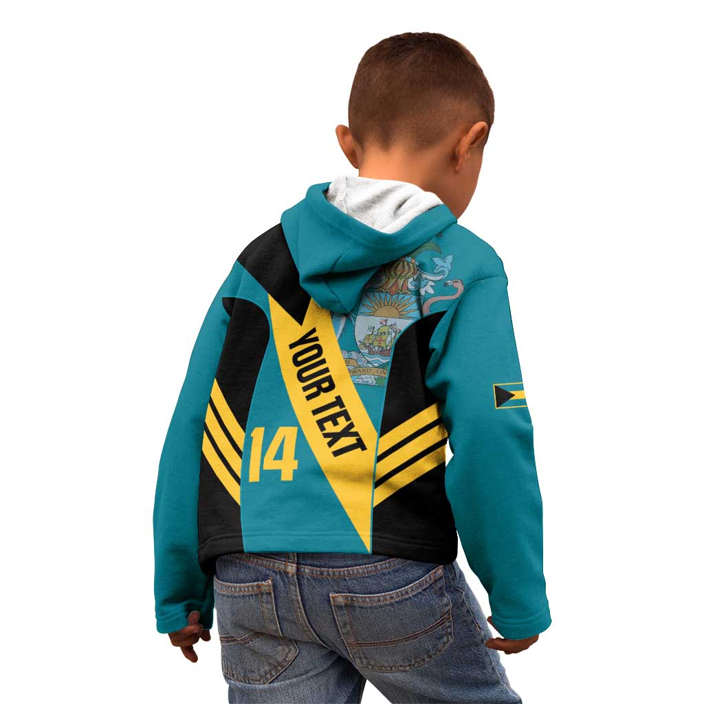 Custom Bahamas Football Kid Hoodie Go Bahamian Slayersz - Wonder Print Shop