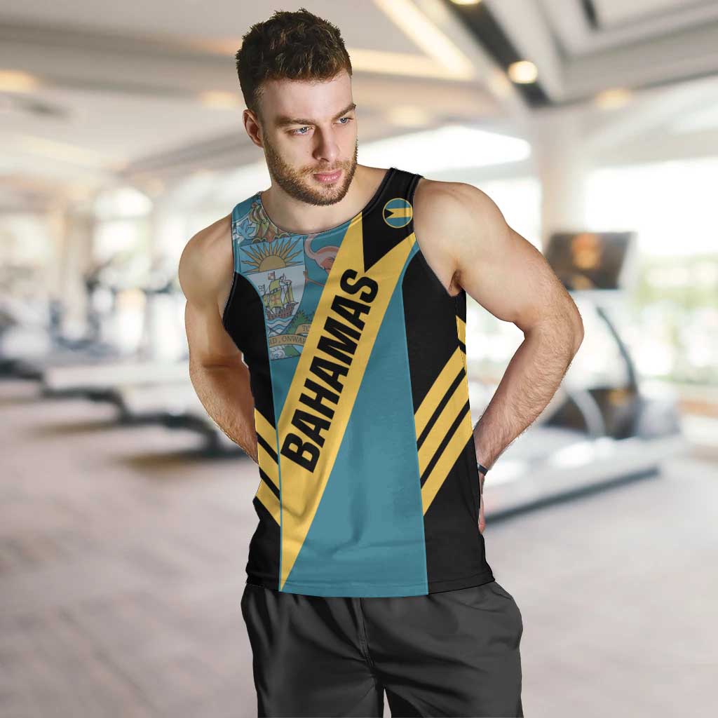 Custom Bahamas Football Men Tank Top Go Bahamian Slayersz - Wonder Print Shop