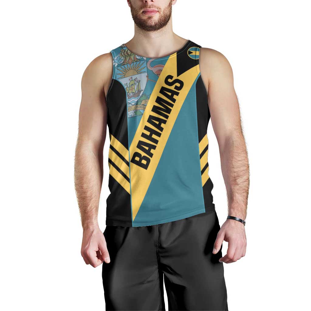 Custom Bahamas Football Men Tank Top Go Bahamian Slayersz - Wonder Print Shop
