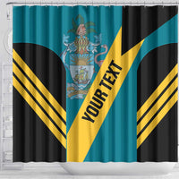 Custom Bahamas Football Shower Curtain Go Bahamian Slayersz - Wonder Print Shop