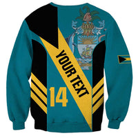 Custom Bahamas Football Sweatshirt Go Bahamian Slayersz - Wonder Print Shop