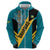 Custom Bahamas Football Zip Hoodie Go Bahamian Slayersz - Wonder Print Shop