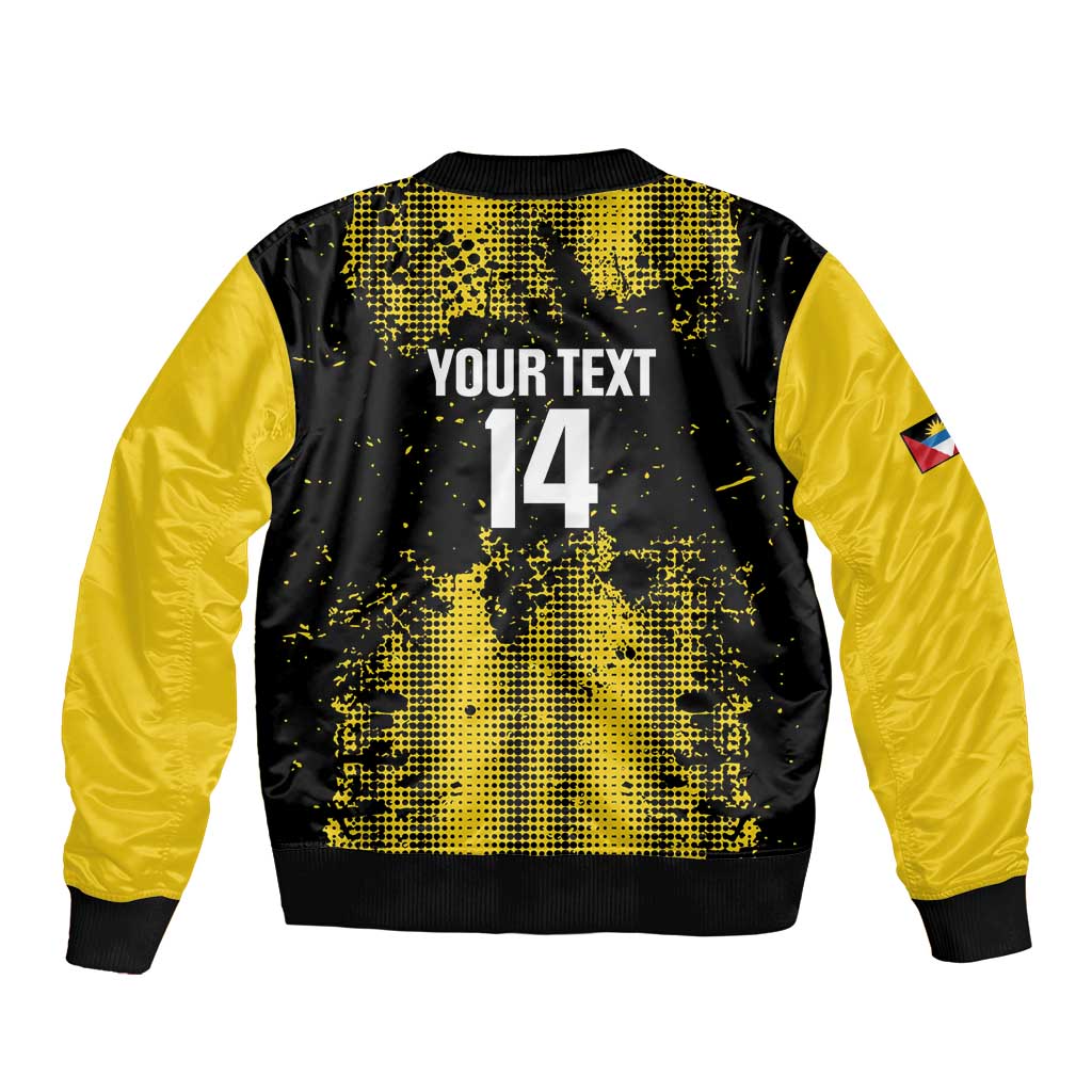 Custom Antigua and Barbuda Football Bomber Jacket Go Benna Boys
