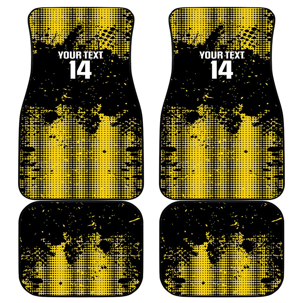 Custom Antigua and Barbuda Football Car Mats Go Benna Boys - Wonder Print Shop