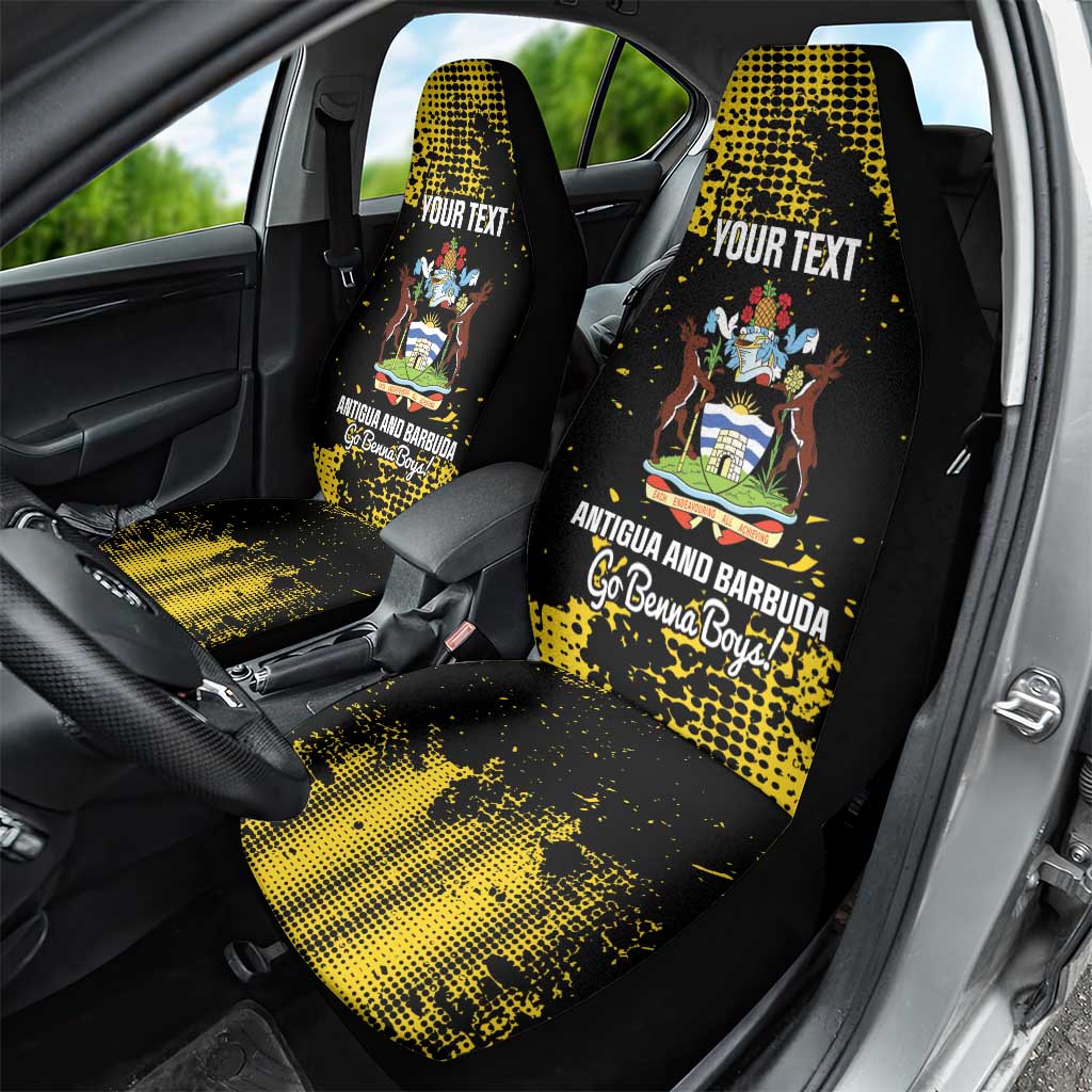 Custom Antigua and Barbuda Football Car Seat Cover Go Benna Boys - Wonder Print Shop