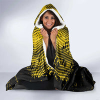 Custom Antigua and Barbuda Football Hooded Blanket Go Benna Boys - Wonder Print Shop