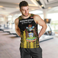 Custom Antigua and Barbuda Football Men Tank Top Go Benna Boys - Wonder Print Shop