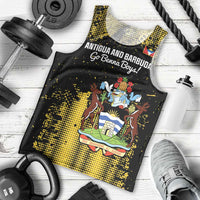 Custom Antigua and Barbuda Football Men Tank Top Go Benna Boys - Wonder Print Shop