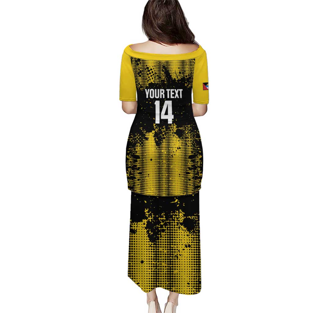 Custom Antigua and Barbuda Football Puletasi Go Benna Boys - Wonder Print Shop