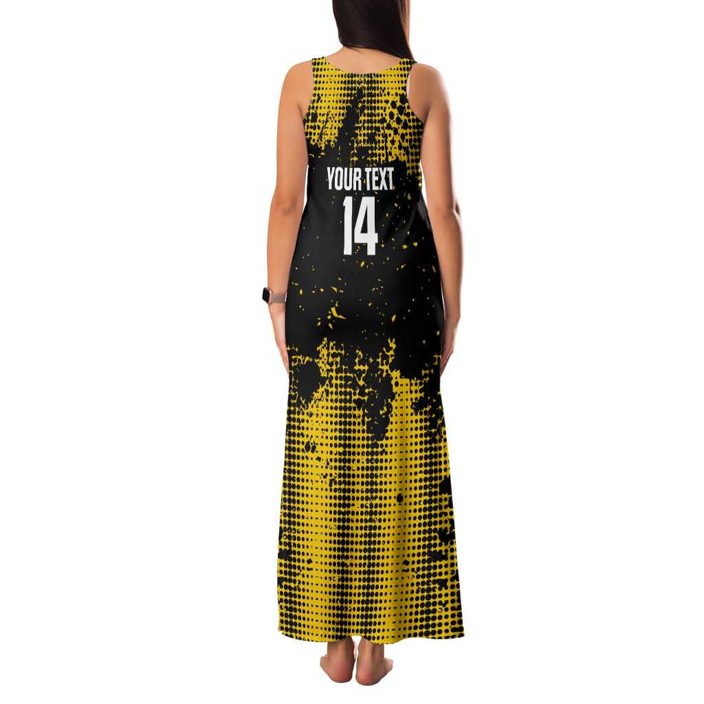 Custom Antigua and Barbuda Football Tank Maxi Dress Go Benna Boys - Wonder Print Shop
