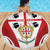 Personalised Sardinia Italy Beach Blanket Sardegna Quattro Mori Coat Of Arms