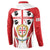 Personalised Sardinia Italy Button Sweatshirt Sardegna Quattro Mori Coat Of Arms