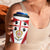 Personalised Sardinia Italy 4 in 1 Can Cooler Tumbler Sardegna Quattro Mori Coat Of Arms