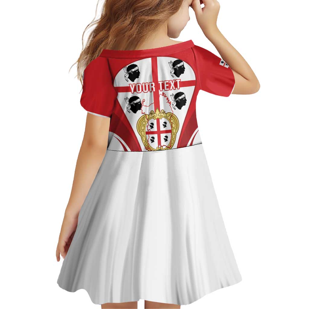 Personalised Sardinia Italy Family Matching Puletasi and Hawaiian Shirt Sardegna Quattro Mori Coat Of Arms