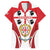 Personalised Sardinia Italy Family Matching Puletasi and Hawaiian Shirt Sardegna Quattro Mori Coat Of Arms