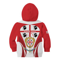 Personalised Sardinia Italy Kid Hoodie Sardegna Quattro Mori Coat Of Arms