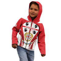 Personalised Sardinia Italy Kid Hoodie Sardegna Quattro Mori Coat Of Arms