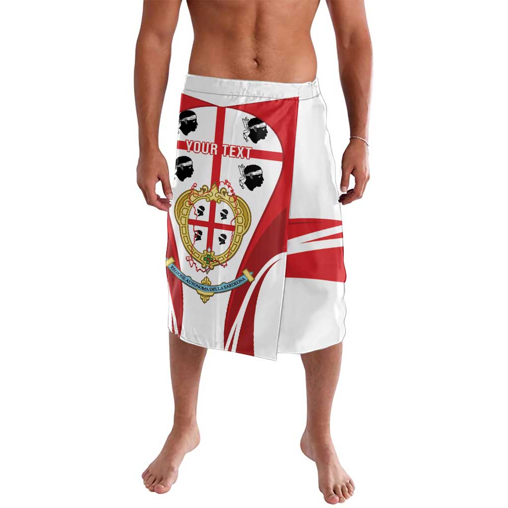 Personalised Sardinia Italy Lavalava Sardegna Quattro Mori Coat Of Arms