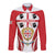 Personalised Sardinia Italy Long Sleeve Button Shirt Sardegna Quattro Mori Coat Of Arms