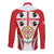 Personalised Sardinia Italy Long Sleeve Button Shirt Sardegna Quattro Mori Coat Of Arms