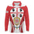 Personalised Sardinia Italy Long Sleeve Polo Shirt Sardegna Quattro Mori Coat Of Arms