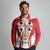 Personalised Sardinia Italy Long Sleeve Polo Shirt Sardegna Quattro Mori Coat Of Arms