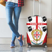 Personalised Sardinia Italy Luggage Cover Sardegna Quattro Mori Coat Of Arms