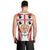 Personalised Sardinia Italy Men Tank Top Sardegna Quattro Mori Coat Of Arms