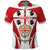 Personalised Sardinia Italy Polo Shirt Sardegna Quattro Mori Coat Of Arms