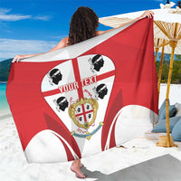Personalised Sardinia Italy Sarong Sardegna Quattro Mori Coat Of Arms