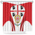 Personalised Sardinia Italy Shower Curtain Sardegna Quattro Mori Coat Of Arms