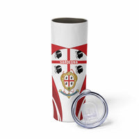 Personalised Sardinia Italy Skinny Tumbler Sardegna Quattro Mori Coat Of Arms