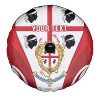 Personalised Sardinia Italy Spare Tire Cover Sardegna Quattro Mori Coat Of Arms