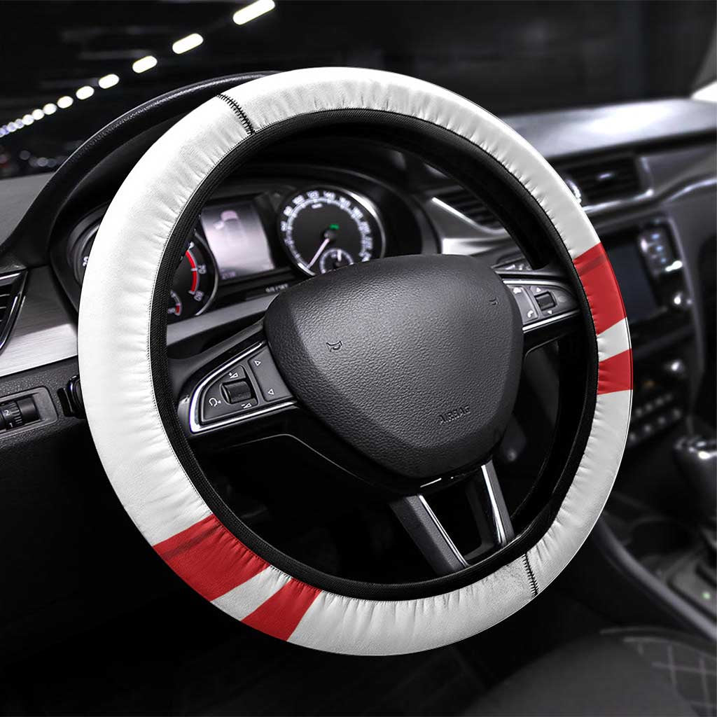 Sardinia Italy Steering Wheel Cover Sardegna Quattro Mori Coat Of Arms