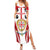 Personalised Sardinia Italy Summer Maxi Dress Sardegna Quattro Mori Coat Of Arms