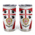 Personalised Sardinia Italy Tumbler Cup Sardegna Quattro Mori Coat Of Arms