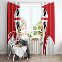 Personalised Sardinia Italy Window Curtain Sardegna Quattro Mori Coat Of Arms