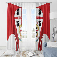 Personalised Sardinia Italy Window Curtain Sardegna Quattro Mori Coat Of Arms