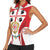 Personalised Sardinia Italy Women Sleeveless Polo Shirt Sardegna Quattro Mori Coat Of Arms
