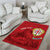 Personalised Sardinia Italy Area Rug Sardegna Nuraghe With Falcon