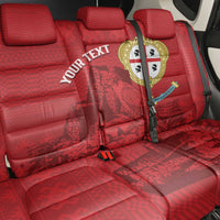 Personalised Sardinia Italy Back Car Seat Cover Sardegna Nuraghe With Falcon