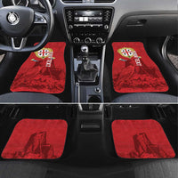 Personalised Sardinia Italy Car Mats Sardegna Nuraghe With Falcon
