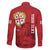 Personalised Sardinia Italy Family Matching Long Sleeve Bodycon Dress and Hawaiian Shirt Sardegna Nuraghe With Falcon