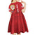 Personalised Sardinia Italy Kid Short Sleeve Dress Sardegna Nuraghe With Falcon