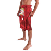 Personalised Sardinia Italy Lavalava Sardegna Nuraghe With Falcon