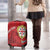 Personalised Sardinia Italy Luggage Cover Sardegna Nuraghe With Falcon