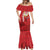 Personalised Sardinia Italy Mermaid Dress Sardegna Nuraghe With Falcon
