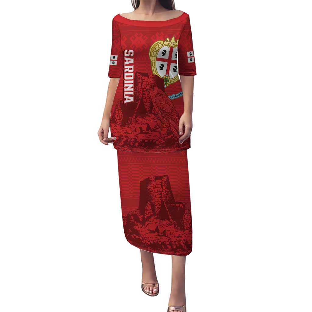 Personalised Sardinia Italy Puletasi Sardegna Nuraghe With Falcon